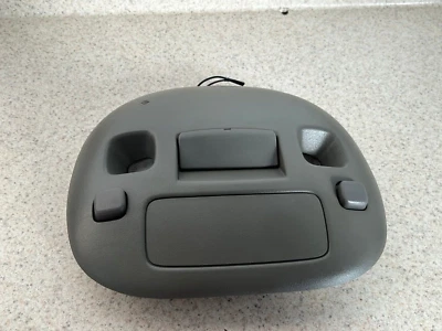 2004 Cadillac Deville Dome Light Lamp Switch Overhead Reading Dark Gray Unit OEM - Image 1 of 4