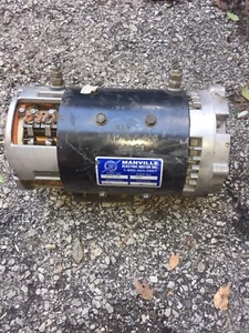 New No Box Old Stock Manville 570-317/500 REB 24 Volt Forklift Drive Pump Motor - Picture 1 of 9