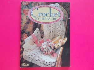 CÍRCULO FAMILIAR - GANCHILLO PARA ATESORAR - COSAS HERMOSAS PARA HACER - PANDA *COMO NUEVO - Imagen 1 de 4