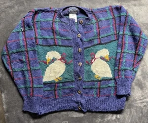 Vintage Woolrich Goose Damen Strickpullover Größe M - Bild 1 von 5