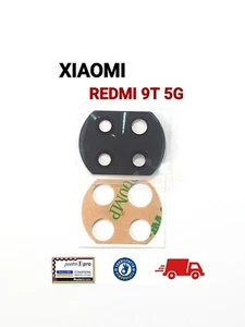 2 PCS VETRINO LENTE FOTOCAMERA POSTERIORE CAMERA XIAOMI REDMI NOTE 9T 5G M2007J2 - Imagen 1 de 1