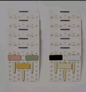 30ct Plant Marker Wood Garden Stakes Herb Marker Signs Labels Tags for Field - Picture 1 of 8