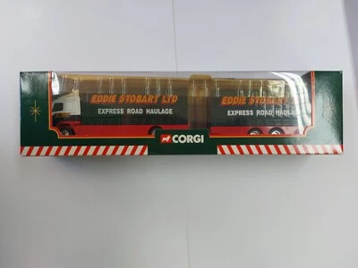 Corgi Classics 1:50 EDDIE STOBART VOLVO S/WHEELBASE W CLOSE COUPLE 59516 - NEW - Image 1 of 3
