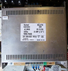 ROCKWELL AUTOMATION AC DRIVE # 2090-UXLF-HV323, SER A, 520VAC, 23AMP, USED - Picture 1 of 4