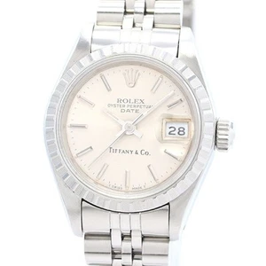 ROLEX Oyster Perpetual Date TIFFANY&Co Double Name 69240 #049 - Picture 1 of 11