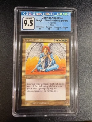 Graded CGC 9.5 Gabriel Angelfire Legends Regular - Image 1 of 2