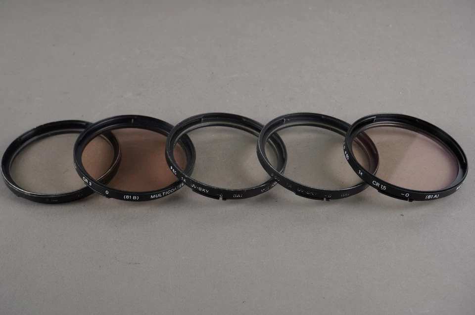 5x Hasselblad B60 Multicoated filters - Image 1 of 4