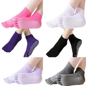 Solid Color Toe Socks (Adult Medium - Women's Shoe Sizes 5-10) - Picture 1 of 8