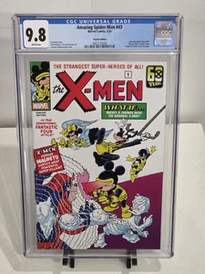 Amazing Spider-Man #43 Pastrovicchio Disney 100 Variant CGC 9.8 X-Men 1 Homage - Picture 1 of 3