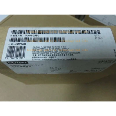 1PCS NEW SIEMENS 6ES7511-1AK01-0AB0 6ES7 511-1AK01-0AB0 Central Processing Unit - Image 1 of 2