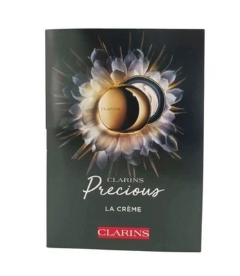 3 paquetes de muestra cardados CLARINS Precious La Crème 0,07 oz/2 ml CADA UNO Foto 1 de 3