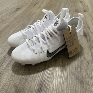 Botines bajos de lacrosse Nike Huarache 9 Elite LAX SE para hombre 7 mujeres 8,5 blancos negros - Imagen 1 de 6