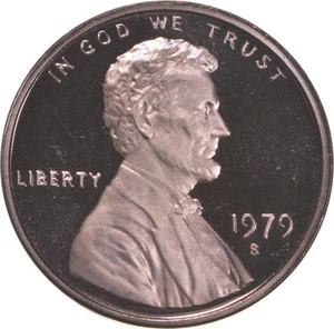 1979-S TYPE 2 TWO Proof Lincoln Cent UCam *8881 - Picture 1 of 3