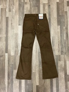 Deadstock 70’s 1976 Levi’s 646 Brown Corduroy Pants Bell Bottoms Flare 29 x 32 - Picture 1 of 11