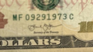 September 29, 1973 Birthday Date Note Ten Dollar Bill 09291973 - Picture 1 of 3