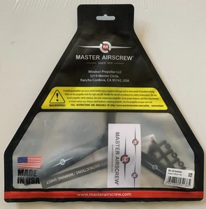 Master Airscrew 13x8” 3 Blade Propeller MA3B13x80N01 NEW - Picture 1 of 3