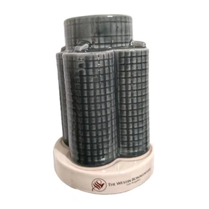 Vintage Westin Bonaventure Los Angeles CA Hotel Wahrzeichen Keramik Vase Wohndeko - Bild 1 von 11