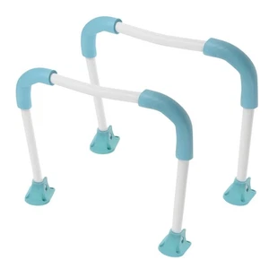 2 Pcs Laptop Stand Furniture Leg Risers F-shaped Table Legs Iron - Picture 1 of 12