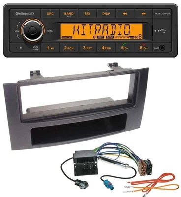 Continental MP3 Bluetooth AUX USB Autoradio für VW Touareg Multivan T5 Transport - Bild 1 von 4