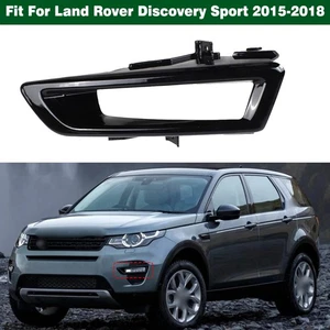 Black Left Front Fog Lamp Cover LR061234 For Land Rover Discovery Sport 2015-18 - Picture 1 of 9