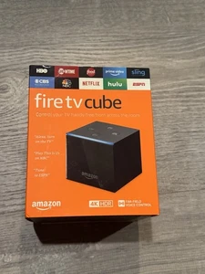 Amazon Fire TV Cube Alexa 4K Ultra HD Streaming Media Player - Brand New Sealed! - Picture 1 of 5