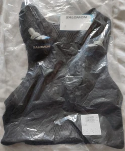 Salomon Active Skin 4 Set Unisex Trail Running Chaleco XL 43-46" Negro Metal SELLADO - Imagen 1 de 6