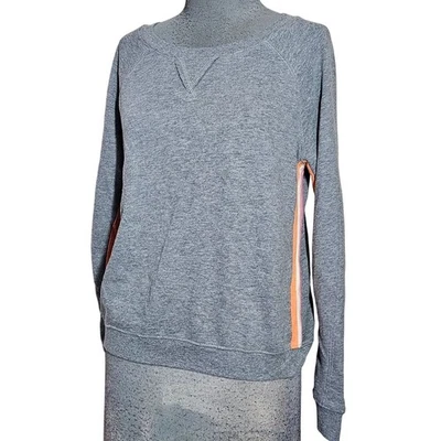 Sudadera corta gris mezcla de algodón talla pequeña   Foto 1 de 4