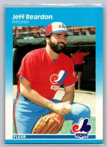 1987 Fleer Jeff Reardon #329 - Bild 1 von 2