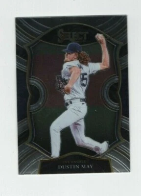 2021 PANINI SELECT BASEBALL DUSTIN MAY LOS ANGELES DODGERS #25 - Image 1 of 4