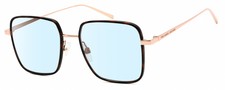 Marc Jacobs 477/S Womens Square Blue Light Glasses Tortoise Brown Rose Gold 51mm