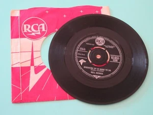 Neil Sedaka - Breaking Up is Hard to do 7” Vinyl Single 1962 45-RCA-1298 - Picture 1 of 6