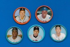 1963 SALADA TEA JUNKET DESSERTS COINS MLB BASEBALL AS METAL COIN 1-61 SEE LIST