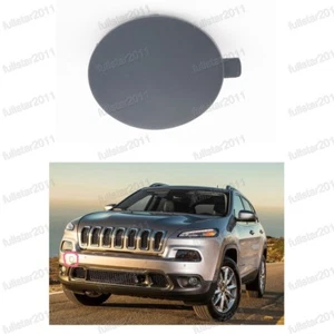 Front Bumper Tow Towing Eye Hook Cover Cap For Jeep Cherokee 2014 - Picture 1 of 3