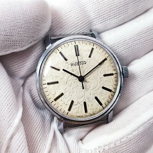 ⭐ VINTAGE Soviet watch Vostok patterns mechanical 2209 18 jewels Made in USSR - Picture 1 of 12
