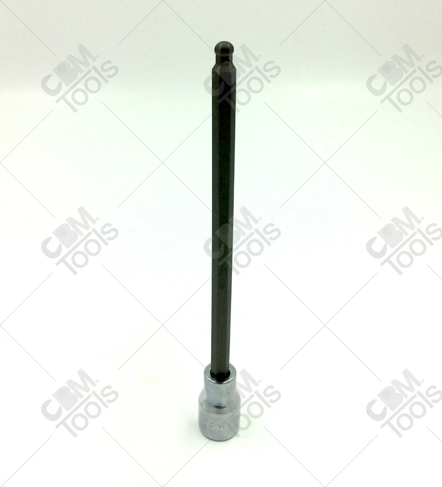 SK Hand Tools 45965 3/8"Dr 5mm Long Ball Hex Bit Socket - Image 1 of 1