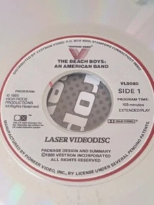 The Beach Boys: An American Band - Vestron Video Laser Disc - Bild 1 von 1