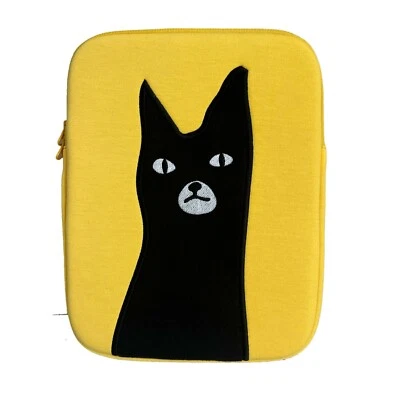 Bolsas para Tablet Funda Bolsillo iPad 10 pulgadas My Blackcat Amarillo LEO Gato Sirvo Esclavo Foto 1 de 4