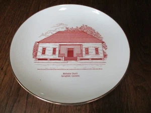 VTG WORLD WIDE ART STUDIOS SPRINGFIELD, LA 10 3/4" METHODIST CHURCH PLATE - Picture 1 of 10