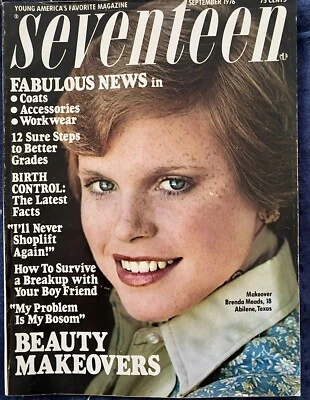 Rare Vintage Seventeen Magazine, September 1976, Original SNL cast, Makeovers  - Image 1 of 4