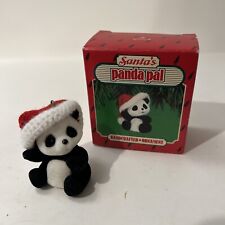Hallmark Keepsake Handcrafted Ornament Panda Pal 1986 Original Box