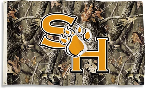 SAM HOUSTON STATE BEARKATS---CAMO--- 3' X 5' Flag Cover