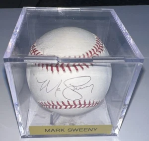 Mark Sweeney Signed Official Rawlings Authentic Baseball KC Royals Hologram BB - Picture 1 of 3
