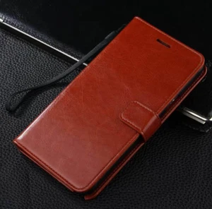 PU Leather 3 Card Slots Magnetic Wallet Stand Flip Case 4 Samsung Galaxy Note 2 - Picture 1 of 3