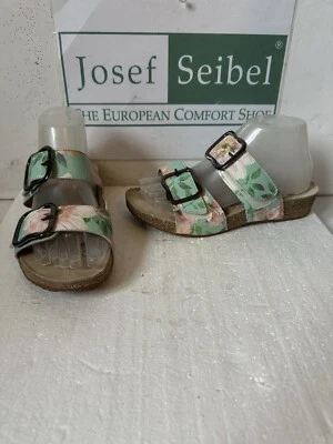 Josef Seibel Leather Sandals Size UK 6 EU 39 - Image 1 of 4