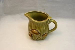 Mid Century Royal Sealy Imports Japan Ceramic Yellow & Brown Mushroom Creamer - Bild 1 von 7
