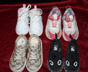 4 pairs Nike Air Jordan Vans Michael Kors TD Toddler Kids  Sz 5 6C 7 7C 1 PRICE - Picture 1 of 9