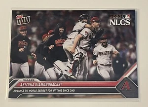 Arizona Diamondbacks Advance World Series 2023 MLB TOPPS NOW Baseball Card #1044 - Picture 1 of 2