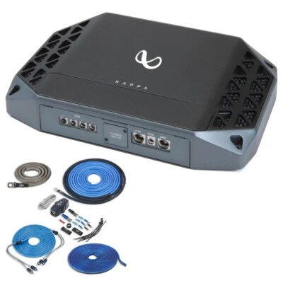 Infinity Kappa One 6, 600W Class D Monoblock Amplifier + NVX Amp Kit - Image 1 of 4