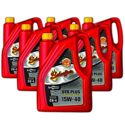 Schaeffer Motor Oil SynShield® OTR Plus Full Synthetic 5W-40 6- 1gal (9000-006) - Imagem 1 de 4