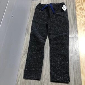 Mini Boden Gray Charcoal Pants Functional Drawstring 7 Nordstrom A2 - Picture 1 of 11